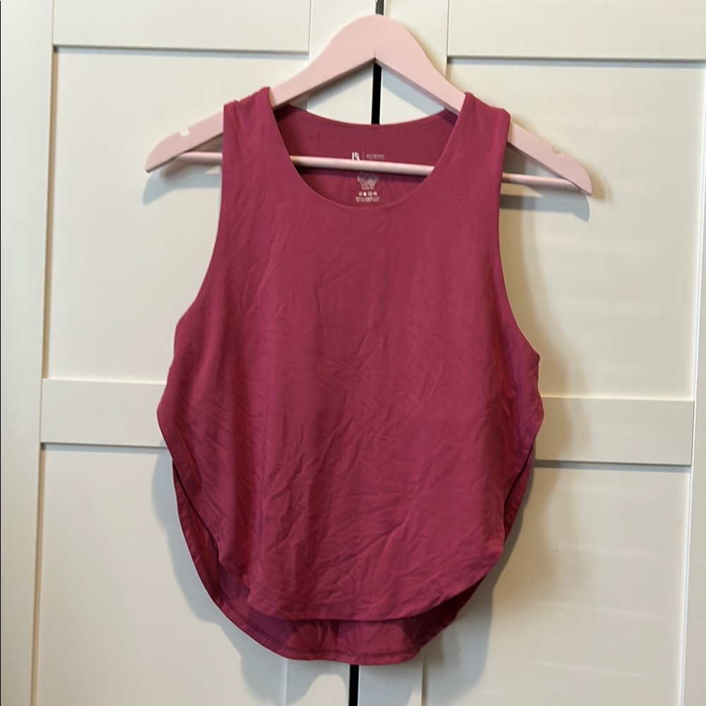 Buffbunny Pink Confection Crop Tank Top